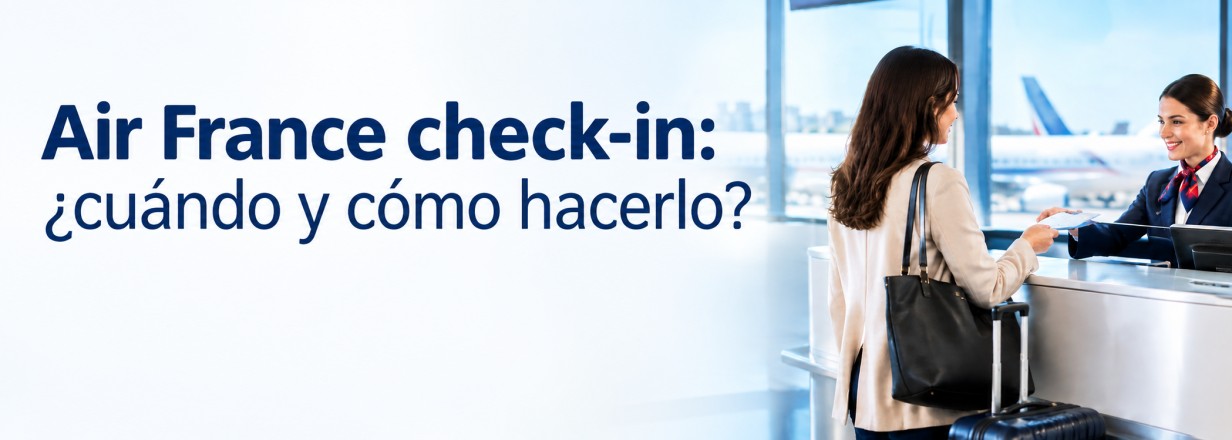 Air France check-in