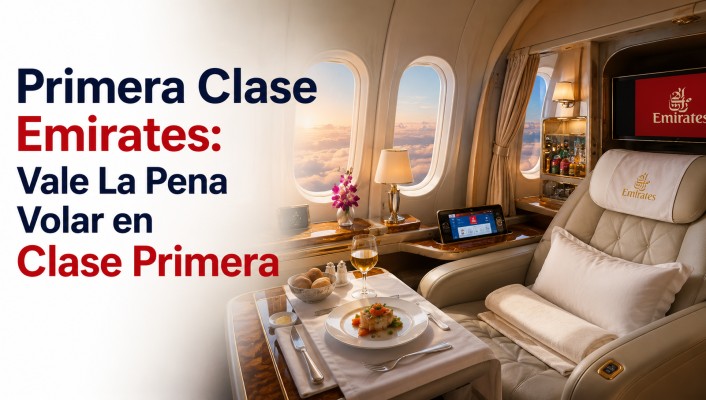 Primera Clase Emirates: Vale La Pena Volar en Clase Primera